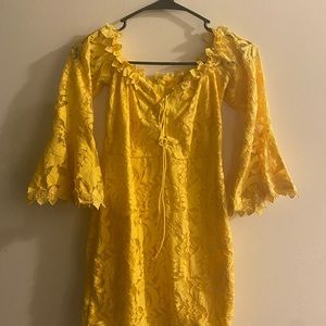 Yellow dress